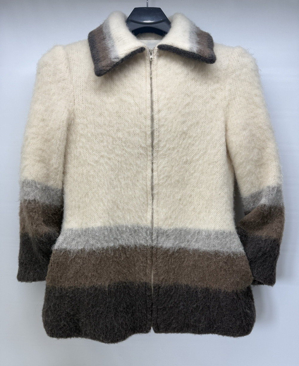 VAKA SAUMASTOFAN Pure Icelandic Wool Jacket Vintage  Nordic Outerwear Medium